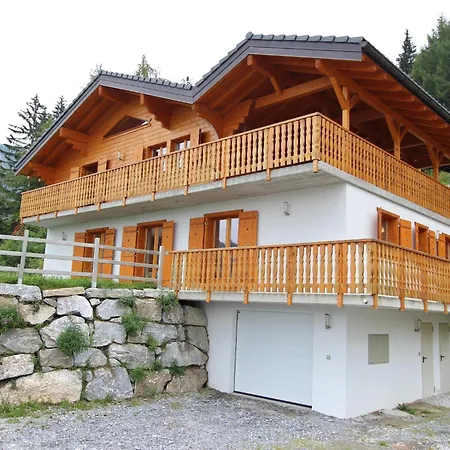 In Alps Near Lift And Sauna La Tzoumaz