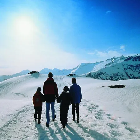 In Alps Near Lift And Sauna La Tzoumaz